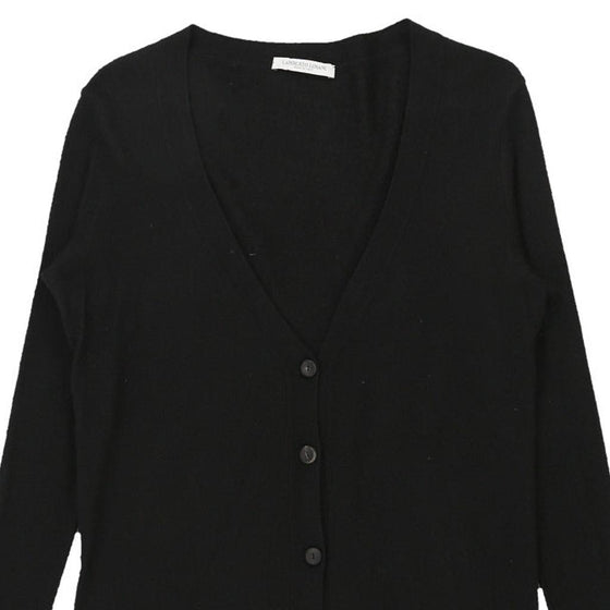 Vintage black Lamberto Losani Cardigan - womens large