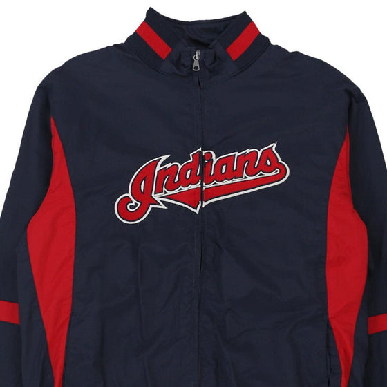 Vintage navy Cleveland Indians Majestic Jacket - mens medium