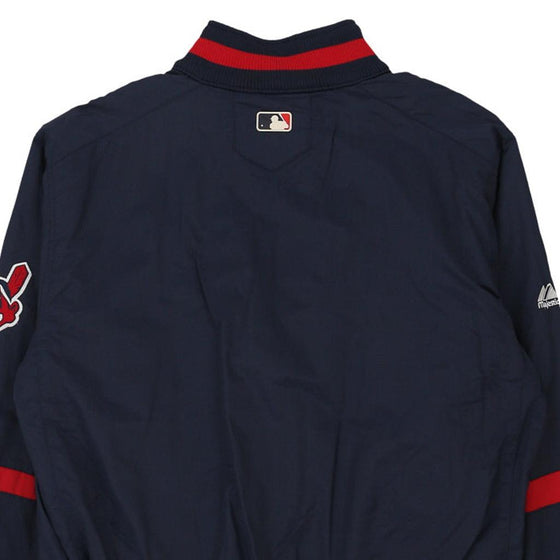 Vintage navy Cleveland Indians Majestic Jacket - mens medium