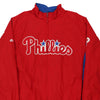 Vintage red Philadelphia Phillies Majestic Jacket - mens xx-large