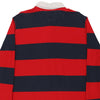 Vintage red Lands End Rugby Shirt - mens x-large