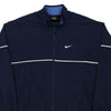 Vintage navy Nike Track Jacket - mens x-large