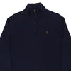 Vintage navy Ralph Lauren 1/4 Zip - mens medium