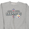 Vintage grey Pittsburgh Steelers Nfl Sweatshirt - mens xxx-large