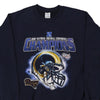 Vintage navy St Louis Rams Gildan Sweatshirt - mens x-large