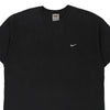 Vintage black Nike T-Shirt - mens x-large