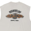 Vintage white Xenia Ohio Harley Davidson Vest - mens xxx-large