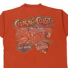 Pre-Loved orange Spring Bike Week 2010 Harley Davidson T-Shirt - mens x-large