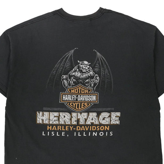 Vintage black Las Vegas Nevada Harley Davidson T-Shirt - mens xx-large