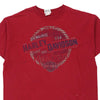 Vintage red Tampa Harley Davidson T-Shirt - mens x-large