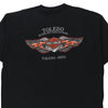 Vintage black Toledo Ohio Harley Davidson T-Shirt - mens xxx-large