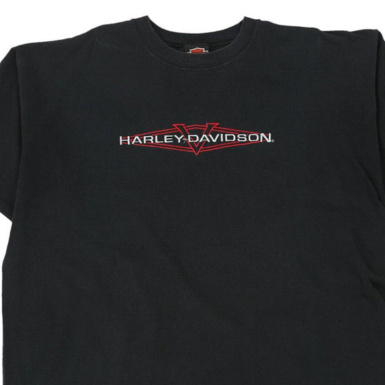 Vintage black Harley Davidson T-Shirt - mens xxx-large