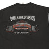 Vintage black Wisconsin Harley Davidson Vest - mens xx-large