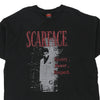 Vintage black Scarface T-Shirt - mens xx-large