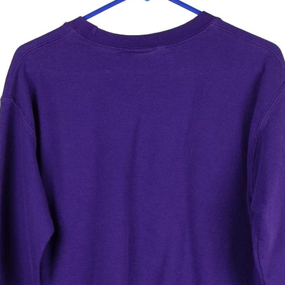 Vintage purple Daemen College Mv Sport Sweatshirt - mens small