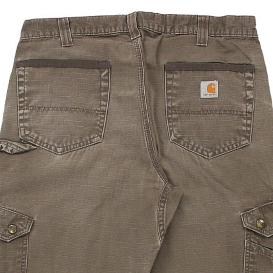 Vintage brown Carhartt Carpenter Trousers - mens 34" waist