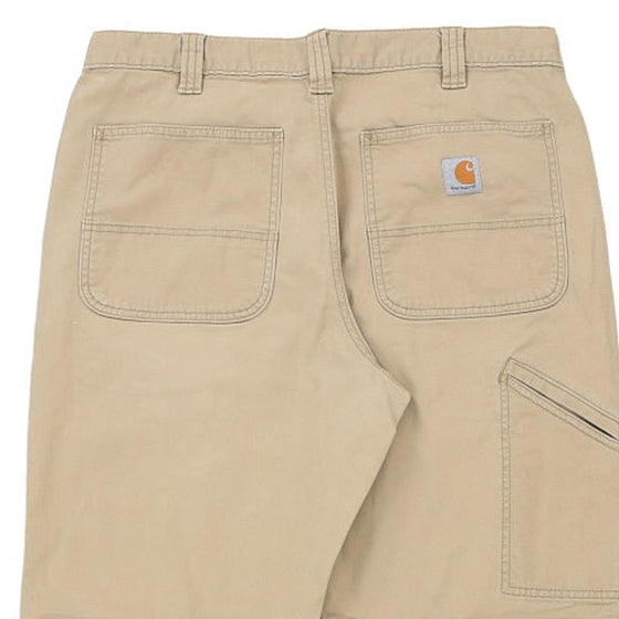 Vintage beige Carhartt Trousers - mens 34" waist