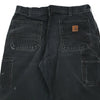 Vintage black Carhartt Cargo Trousers - mens 34" waist