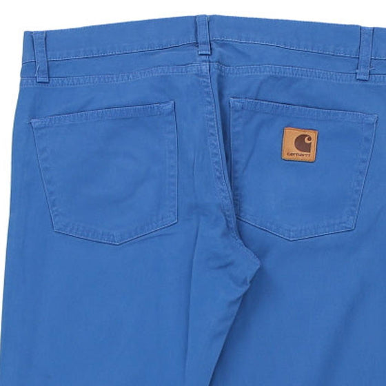 Vintage blue Carhartt Trousers - mens 34" waist