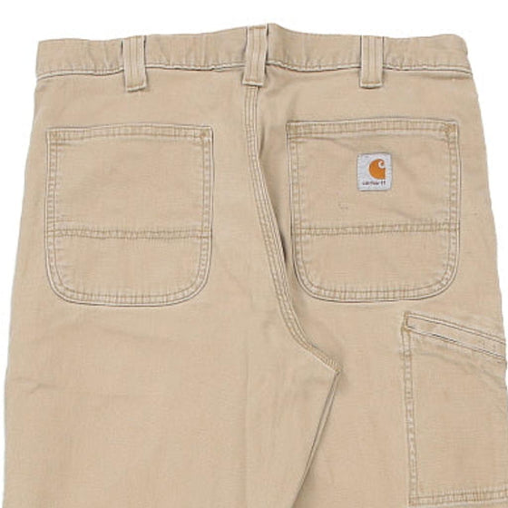 Vintage beige Carhartt Cargo Trousers - mens 33" waist