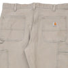 Vintage grey Carhartt Carpenter Trousers - mens 38" waist