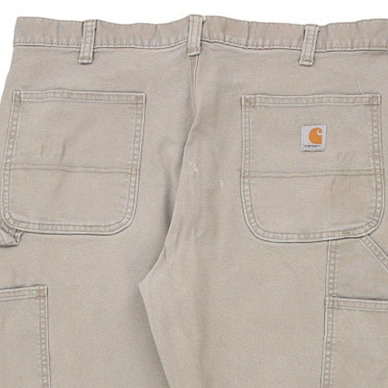 Vintage grey Carhartt Carpenter Trousers - mens 38" waist