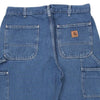 Vintage blue Carhartt Carpenter Trousers - mens 36" waist