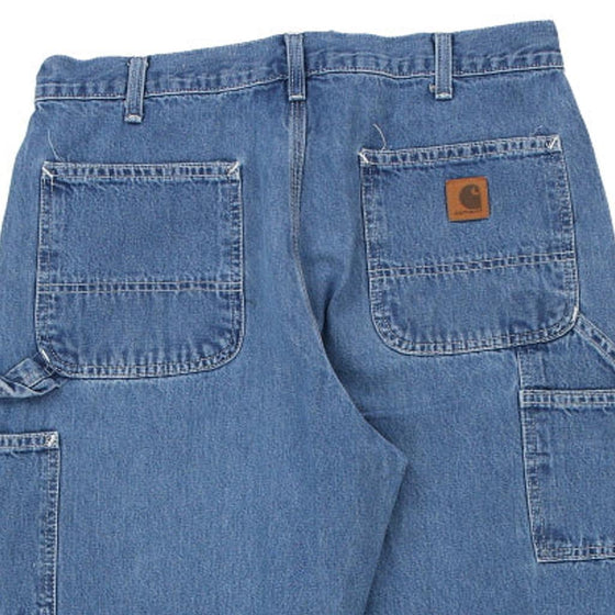 Vintage blue Carhartt Carpenter Trousers - mens 36" waist