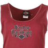 Vintage red Harley Davidson Vest - womens x-large