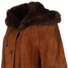 Vintage brown Unbranded Sheepskin Jacket - womens x-large