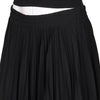 Vintage black One Penny Midi Skirt - womens x-large