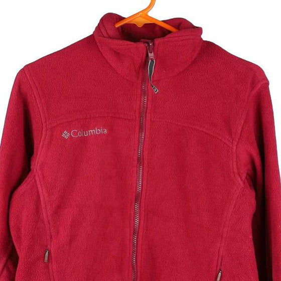 Vintage red Columbia Fleece - womens small