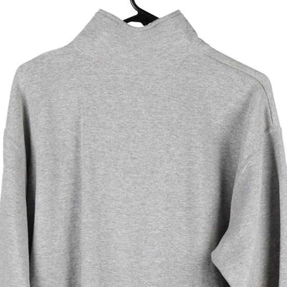 Vintage grey Champion 1/4 Zip - mens large