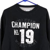 Vintage black Champion Sweatshirt - mens large