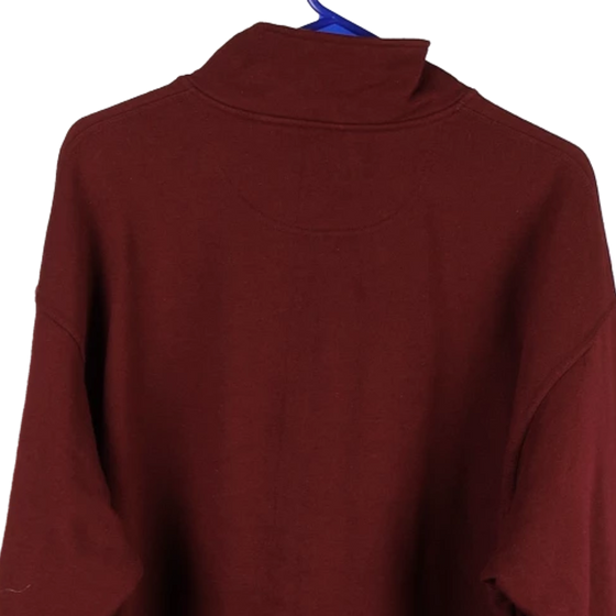 Vintage burgundy Champion 1/4 Zip - mens x-large