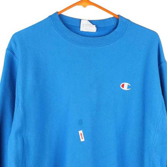 Vintage blue Champion Sweatshirt - mens medium