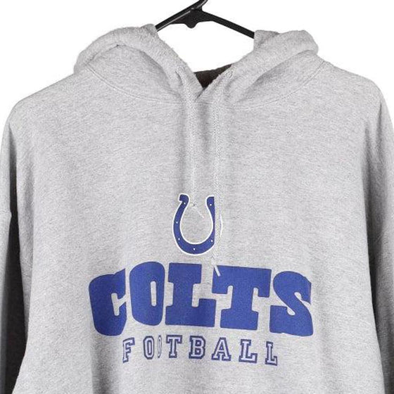 Vintage grey Indianapolis Colts Nfl Hoodie - mens large