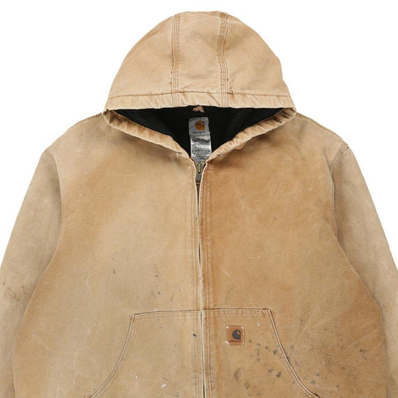 Vintage beige Lightly Worn Carhartt Jacket - mens x-large