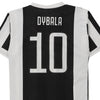 Vintage black & white Juventus Replica Football Shirt - mens small