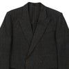 Vintage grey Double Breasted Pierre Cardin Blazer - mens x-large