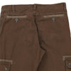 Vintage brown Blue Side Man Cargo Trousers - mens 34" waist