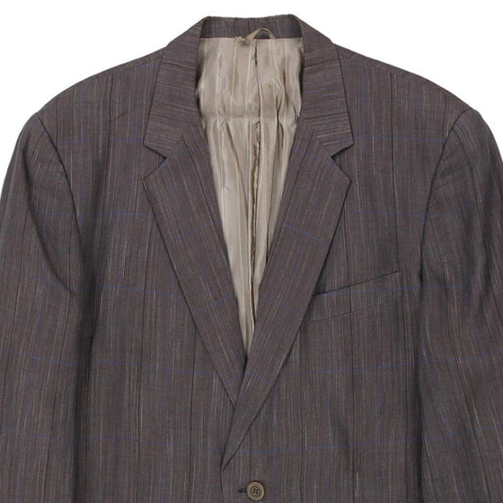 Vintage grey Hilton Time Blazer - mens large