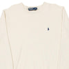 Vintage white Ralph Lauren Jumper - mens x-large