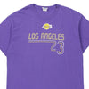 Vintage purple Los Angeles Lakers Nba T-Shirt - mens x-large