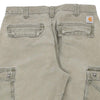 Vintage beige Relaxed Fit. Carhartt Cargo Trousers - mens 34" waist