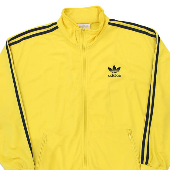 Vintage yellow Adidas Track Jacket - mens large