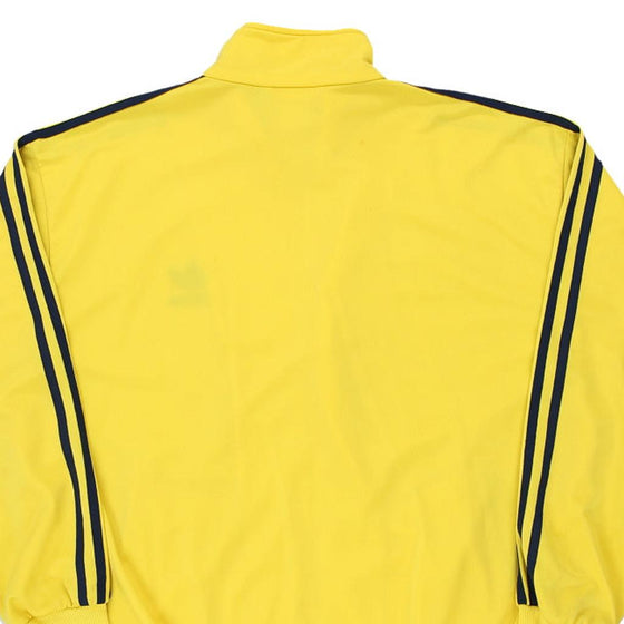 Vintage yellow Adidas Track Jacket - mens large