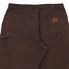 Vintage brown Carhartt Carpenter Trousers - mens 34" waist