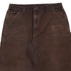 Vintage brown Carhartt Carpenter Trousers - mens 34" waist