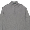 Vintage grey Ralph Lauren 1/4 Zip - mens x-large